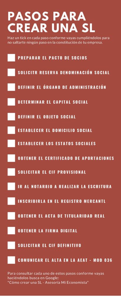 Cómo establecer una sociedad limitada correctamente 1 Los 15 PASOS para Constituir una Sociedad Limitada + PDF