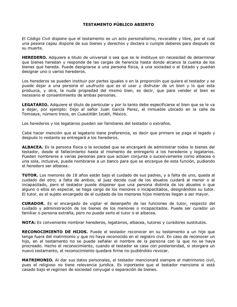 Cómo redactar un testamento básico 1 Cómo hacer un testamento casero - 7 pasos