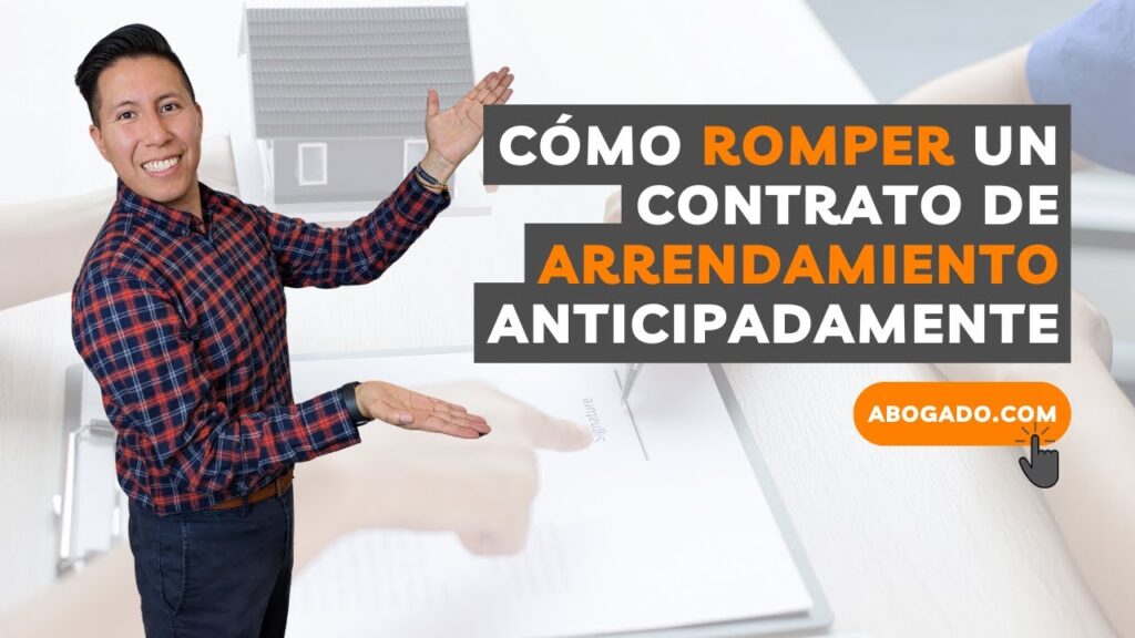 Cómo resolver problemas de arrendamiento 1 Cómo terminar con un contrato de arrendamiento antes de su ...